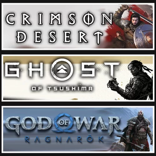 Crimson Desert +Tsushima +Ragnarök